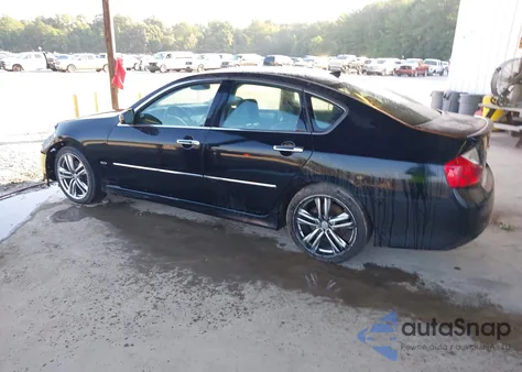 2008 Infiniti M45 z USA, uszkodzony, nr VIN JNKBY01E38M500264